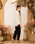 Button-Down Cotton Lapel Top 62111